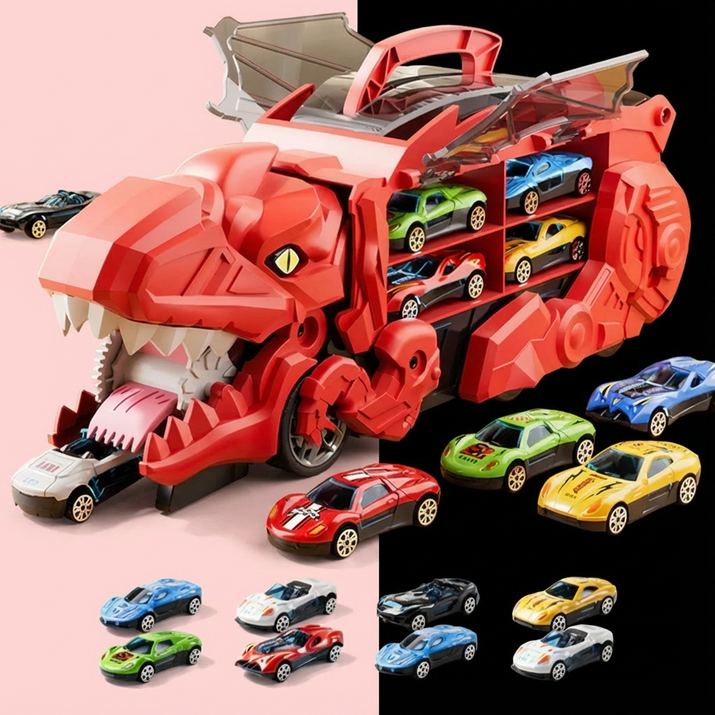 恐竜カー トラック おもちゃ