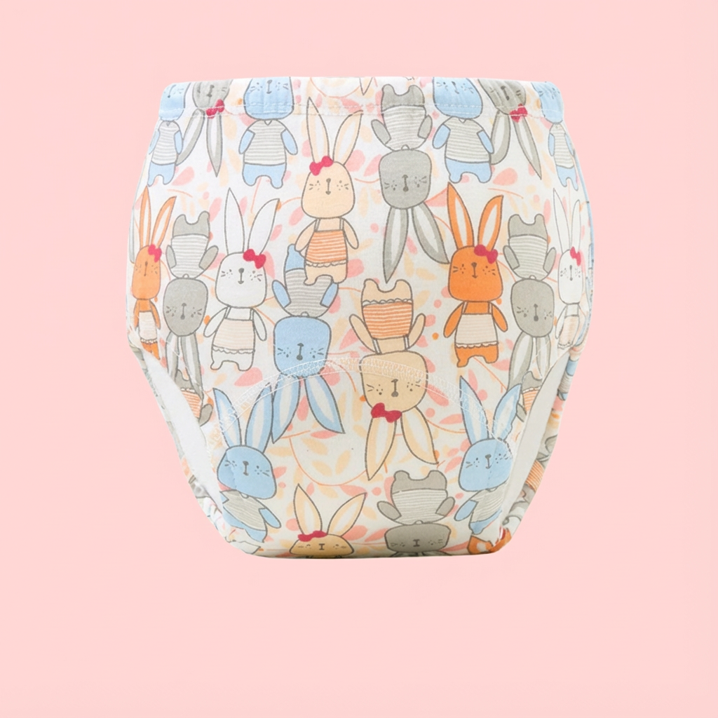 再利用可能なトレーニングパンツ ― トイレトレーニングを簡単に!