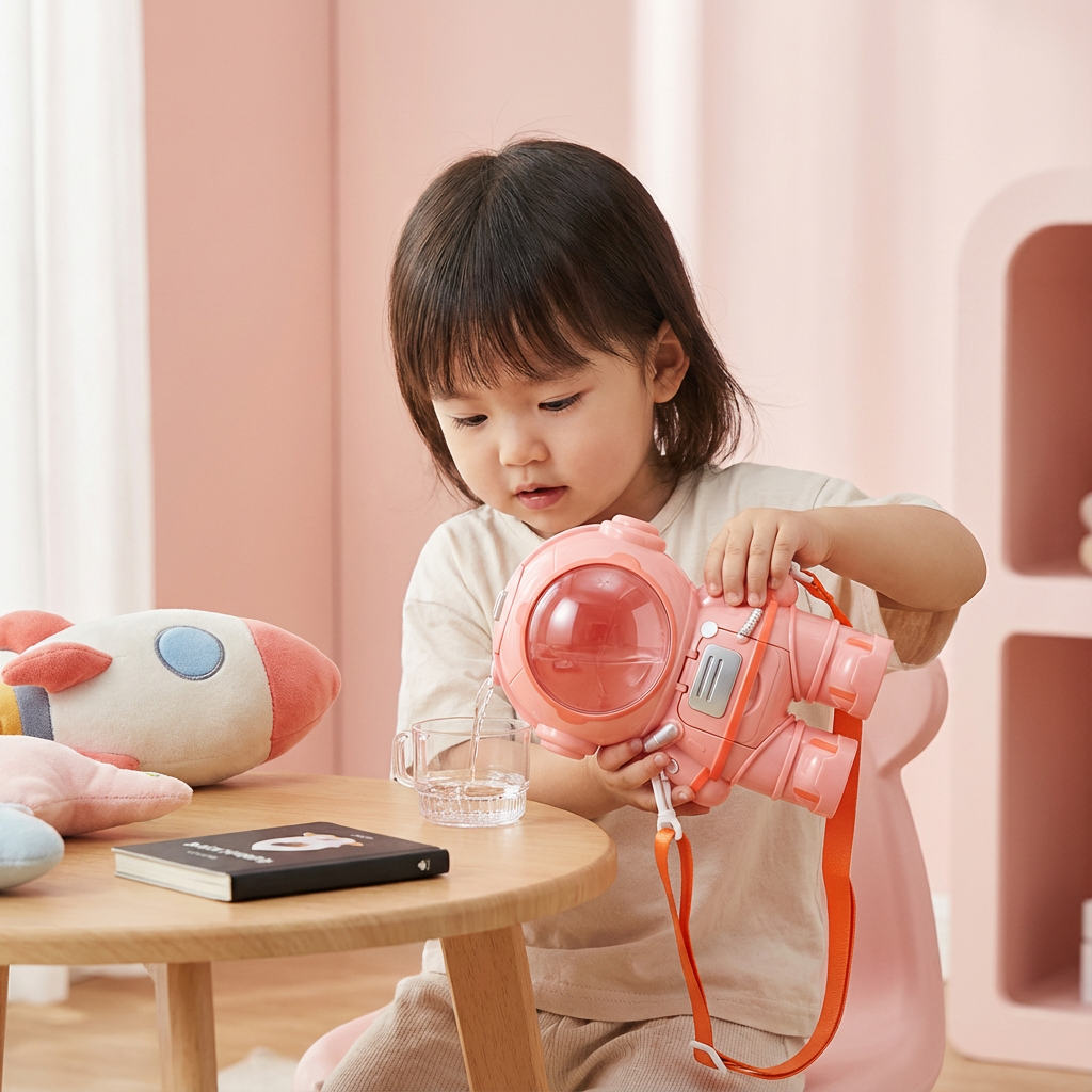 子供用宇宙飛行士ウォーターボトル