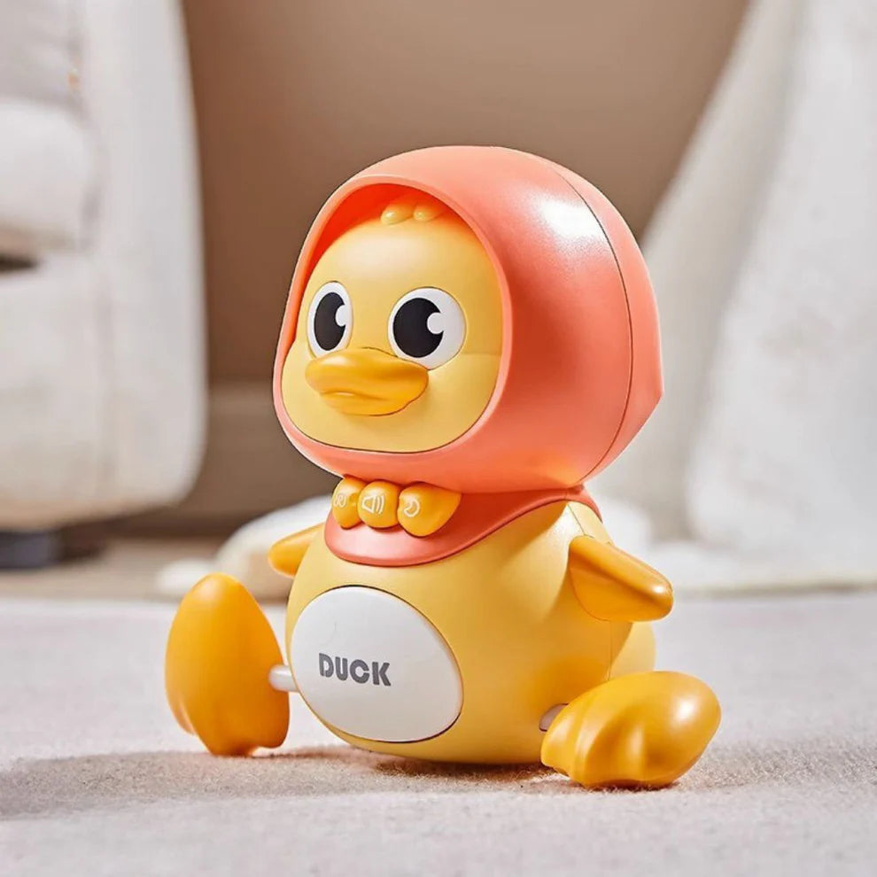 よちよち歩きのアヒル親子 子ども用おもちゃ