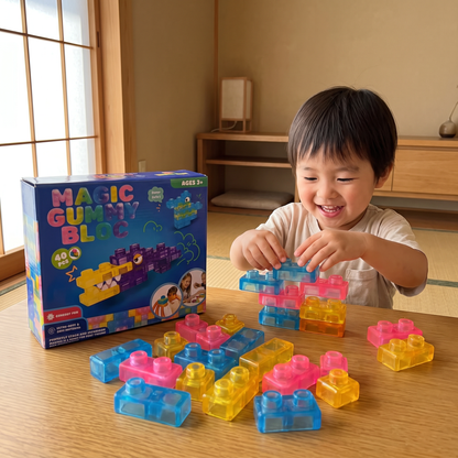 子供向けの安全で柔らかいスクイーズゼリーブロック