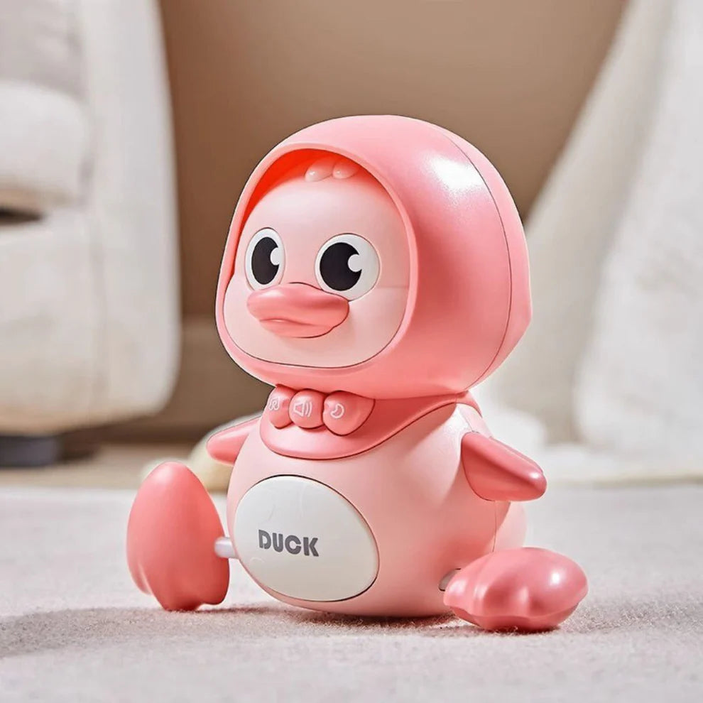 よちよち歩きのアヒル親子 子ども用おもちゃ