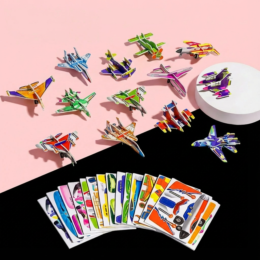 子供用3Dカートゥーンパズルセット