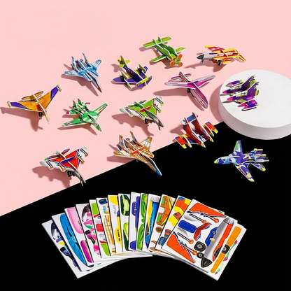 子供用3Dカートゥーンパズルセット
