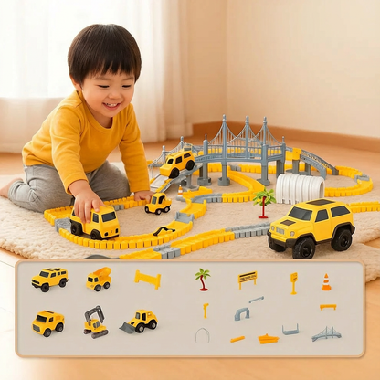 冒険のレーストラックとスピアカー