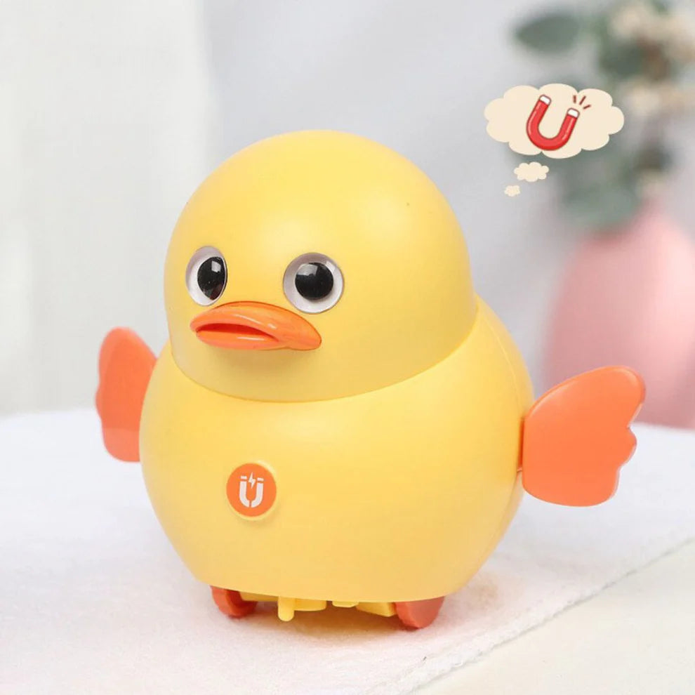 よちよち歩きのアヒル親子 子ども用おもちゃ