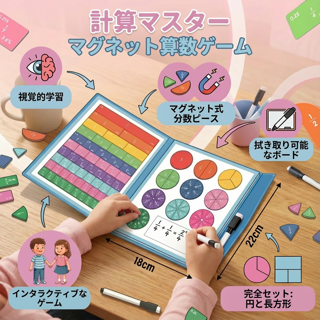 レッヘンマイスター マグネット式 算数ゲーム