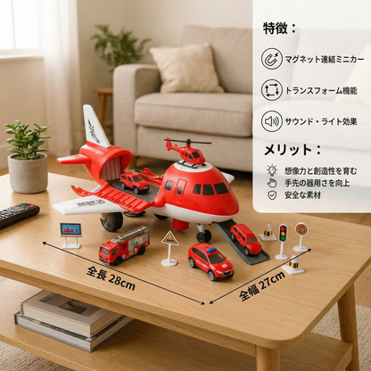 飛行機＆車両 プレイセット