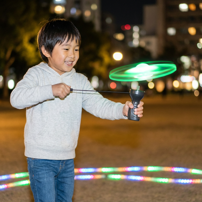 天井で楽しむUFOおもちゃ
