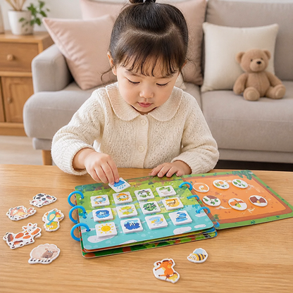 モンテッソーリ キッズ アクティビティ 探検ブック