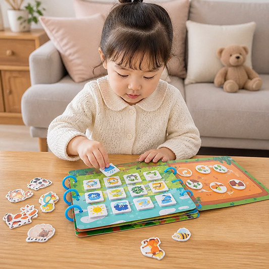 モンテッソーリ キッズ アクティビティ 探検ブック