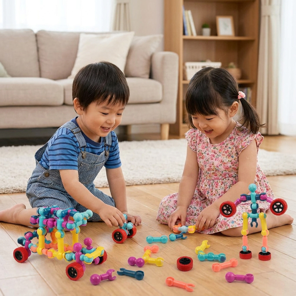 可動関節付き知育DIY組み立てセット