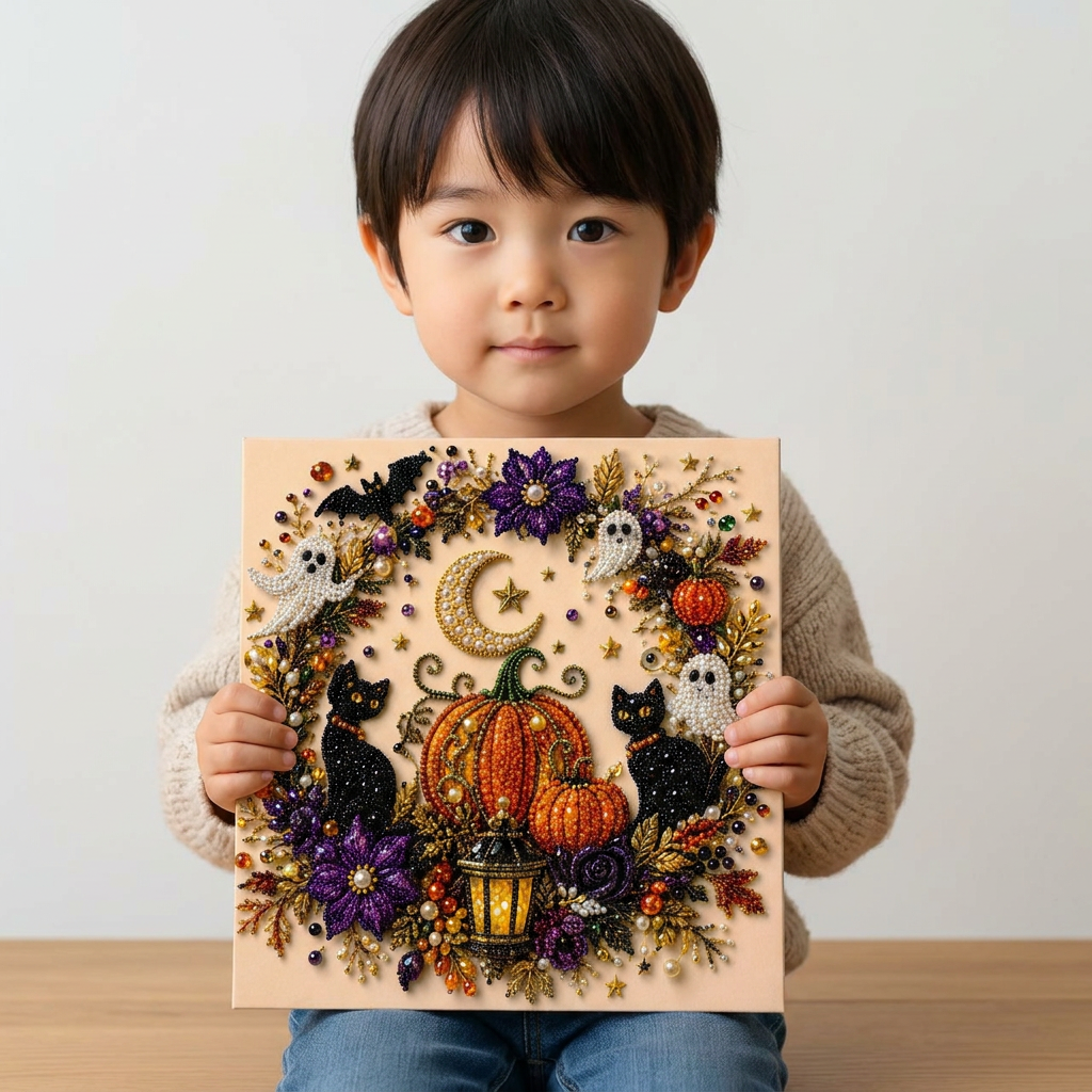 DIYハロウィン ダイヤモンドペインティングキット