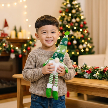 LEDライト付きクリスマスノームデコレーション