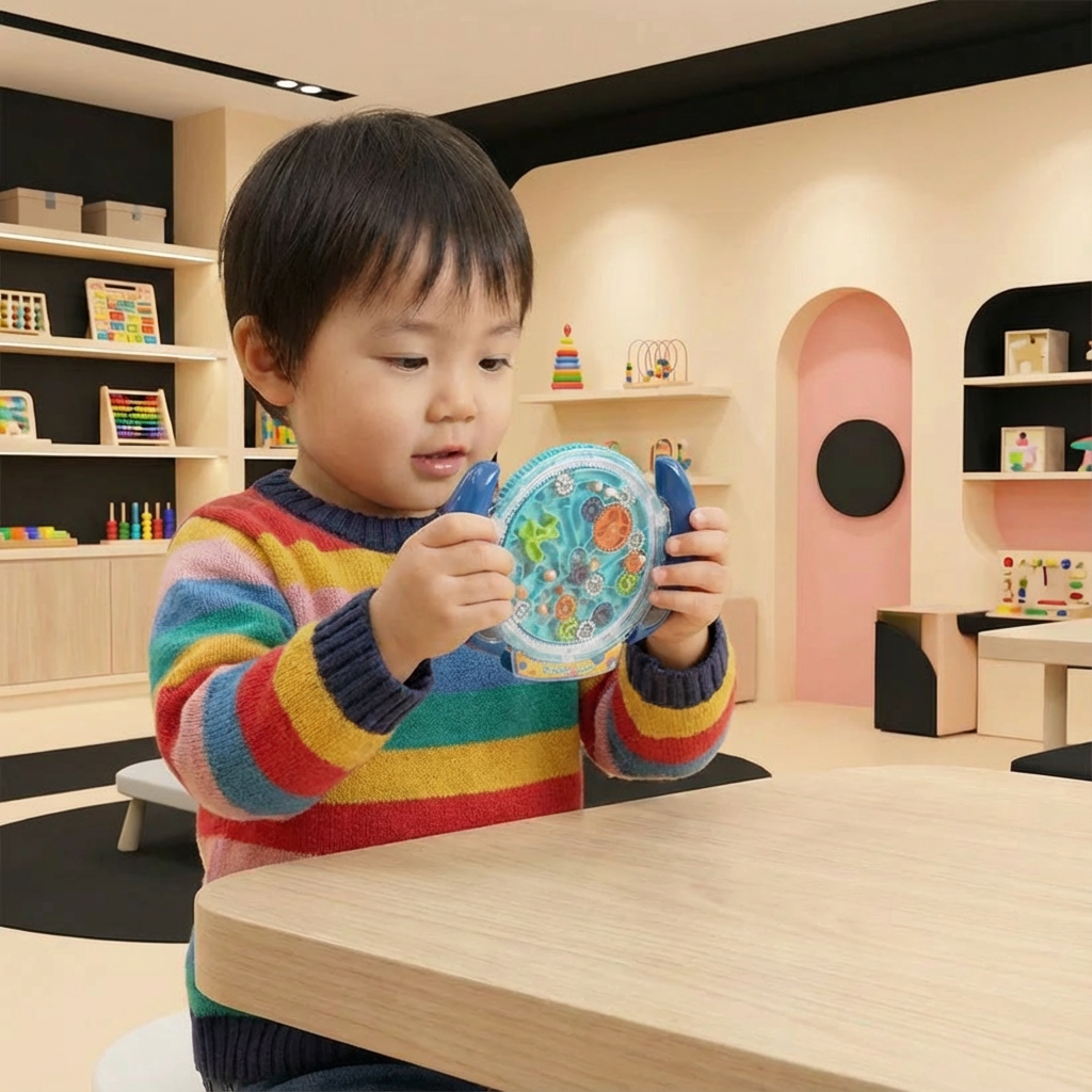 3Dボール迷路ホイール – スキルと学びのゲーム