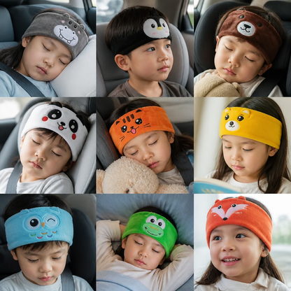 2-in-1 睡眠用ヘッドバンド（Bluetoothスピーカー内蔵）– 旅行＆快適な睡眠のためのやわらかいヘッドバンド
