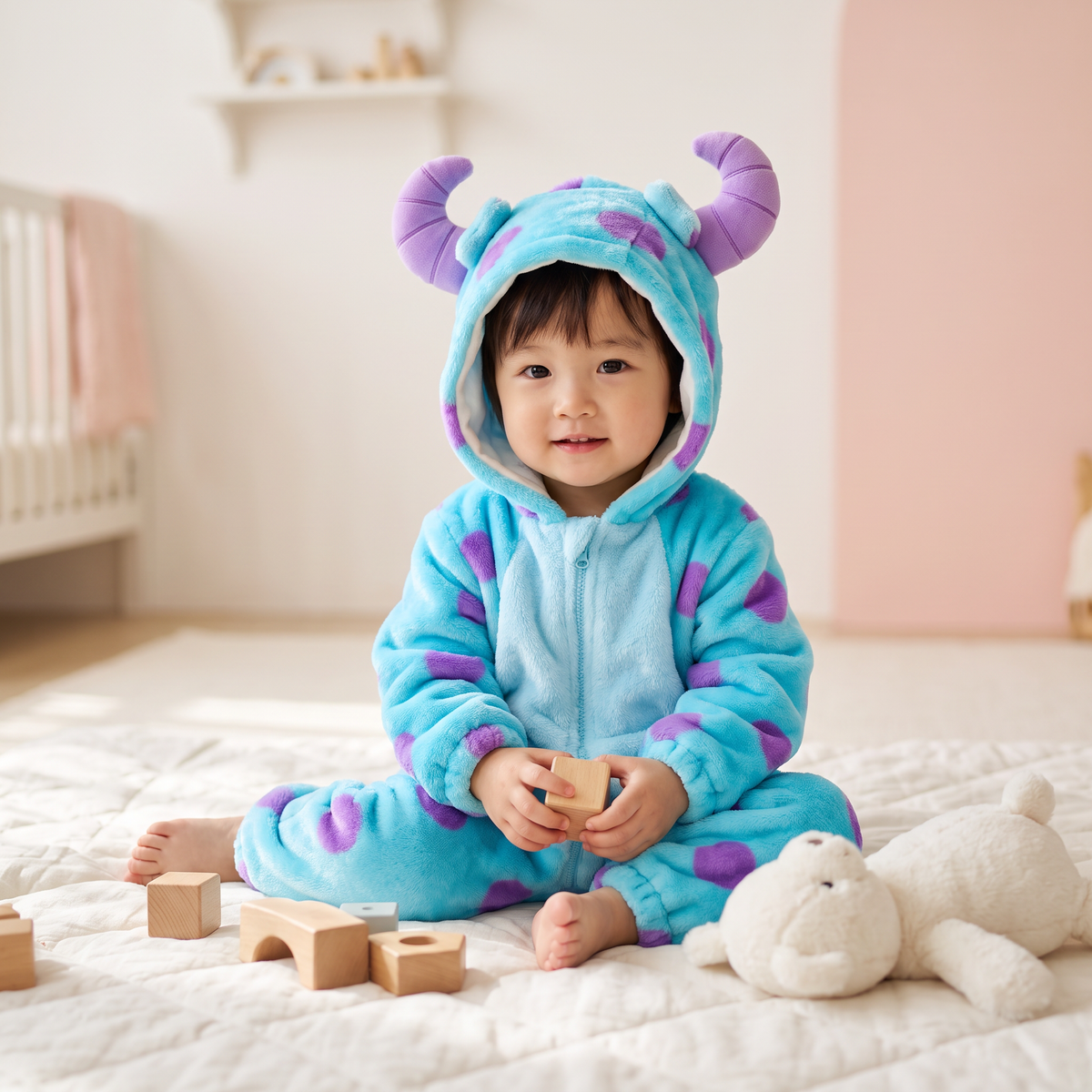 赤ちゃん・幼児向け ふわふわで暖かいコスチューム
