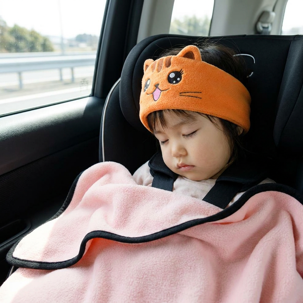 2-in-1 睡眠用ヘッドバンド（Bluetoothスピーカー内蔵）– 旅行＆快適な睡眠のためのやわらかいヘッドバンド