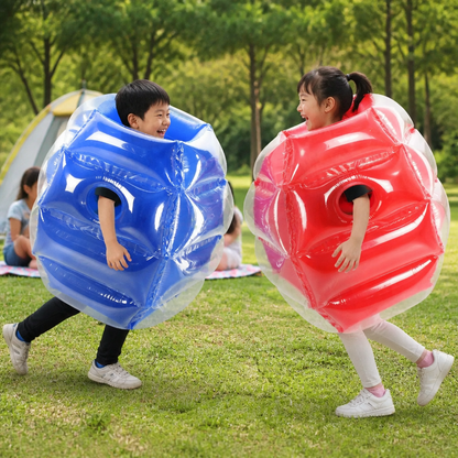 子供用インフレータブル・バンパーボールスーツ – 2人用屋外ぶつかりゲーム