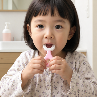 子ども用U字型歯ブラシ