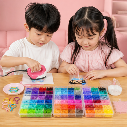 プレミアムアイロンビーズセット（クラフトツール付き）– DIYアート＆クラフトキット