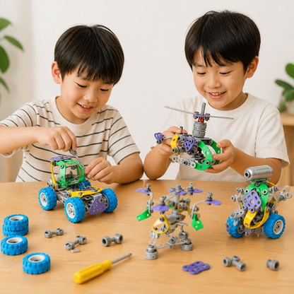 109ピース STEM組み立てセット（ドライバー付き）