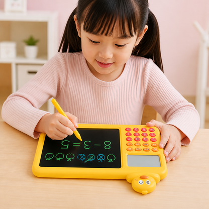 子ども向けインタラクティブ算数・お絵かき・消去学習セット