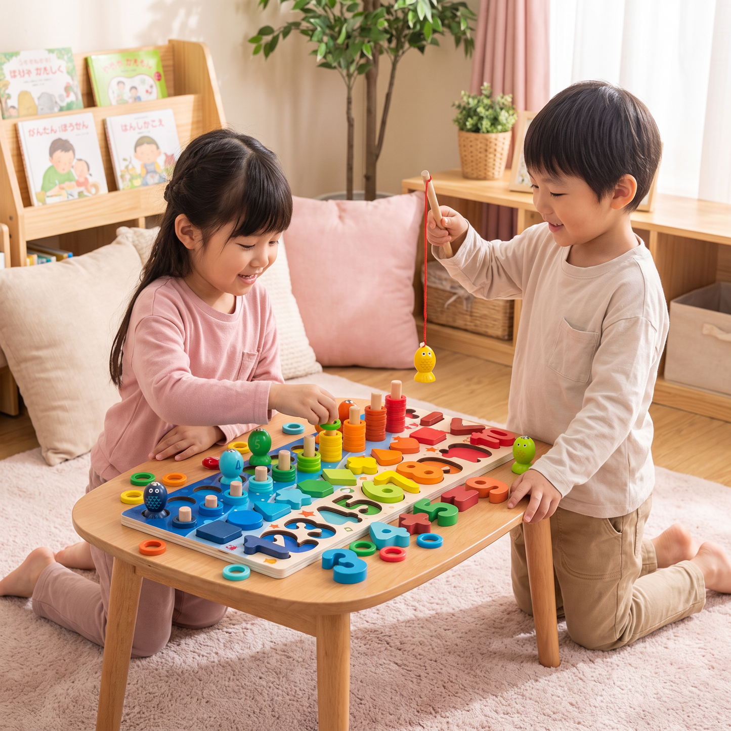 スキル開発 – モンテッソーリ木製アクティビティボード