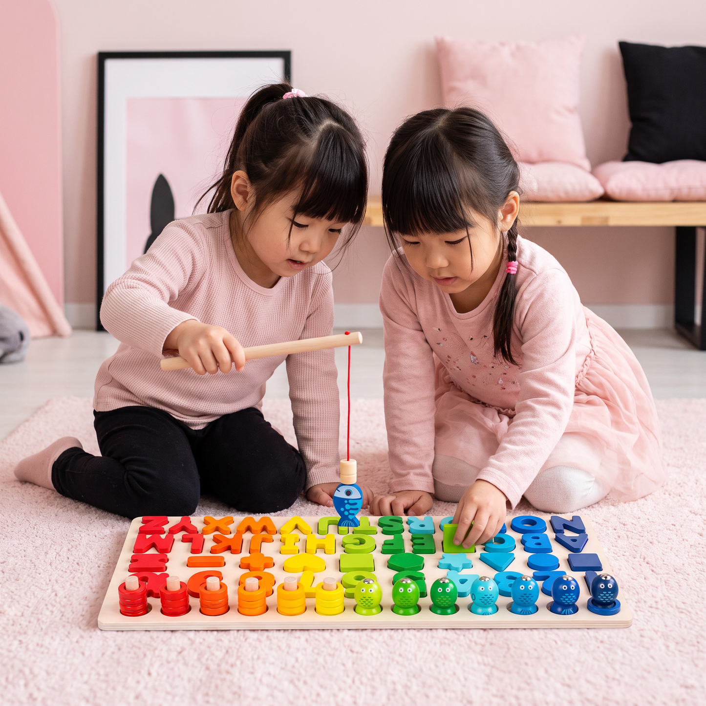 スキル開発 – モンテッソーリ木製アクティビティボード