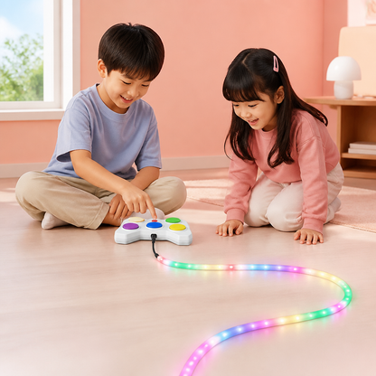 ライトディフェンスチャレンジ – LED搭載インタラクティブ反射神経ゲーム