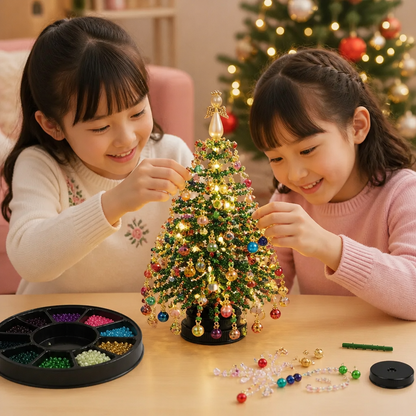 DIY クリスタルビーズのクリスマスツリー手作りキット