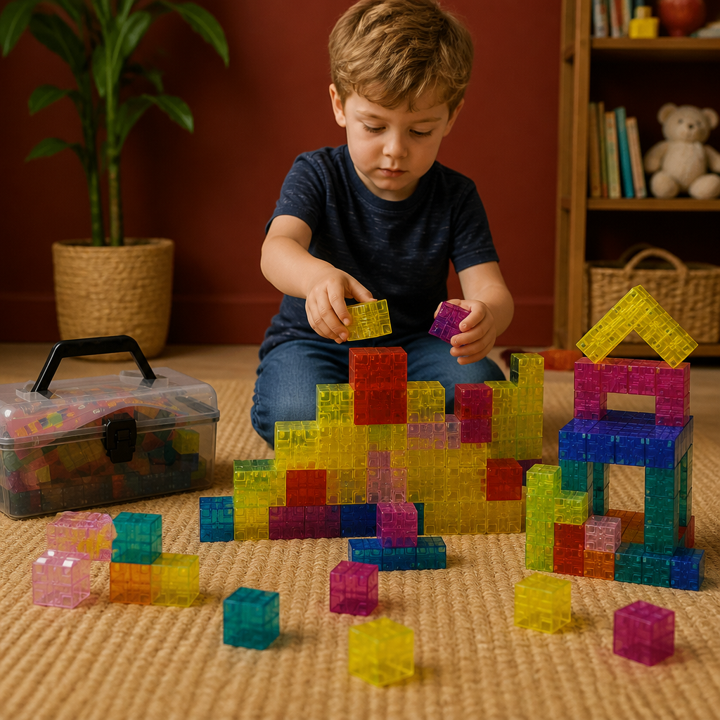 モンテッソーリ キューブ ブロックセット 子供用知育玩具