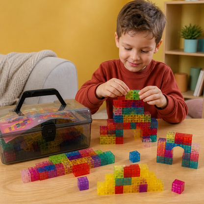 モンテッソーリ キューブ ブロックセット 子供用知育玩具