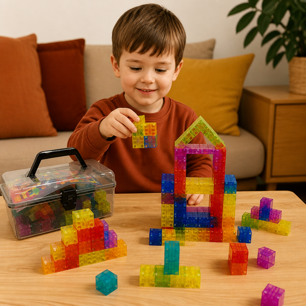 モンテッソーリ キューブ ブロックセット 子供用知育玩具