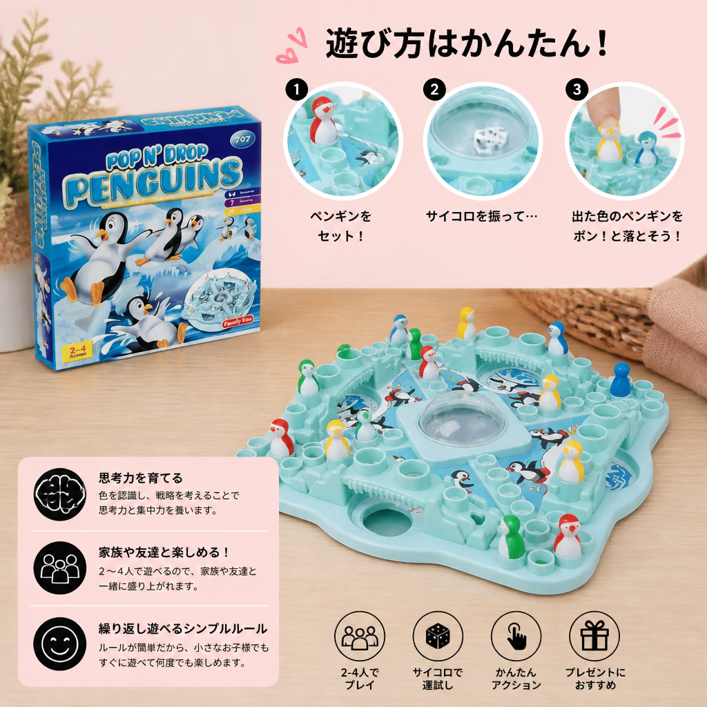 北極アドベンチャー ボードゲーム