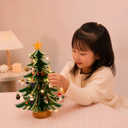 24日間ミニクリスマスツリーオーナメント アドベントカレンダー 子ども用