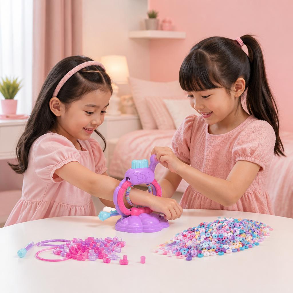 女の子向けDIYブレスレット作りマシンキット