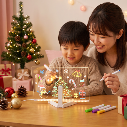 子ども用光るLEDお絵かきボード