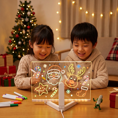 子ども用光るLEDお絵かきボード