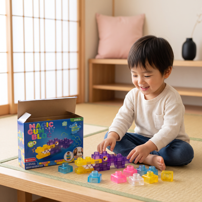 子供向けの安全で柔らかいスクイーズゼリーブロック