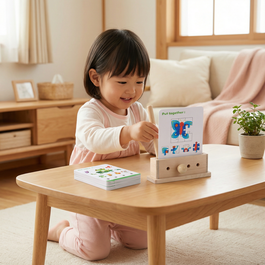 子ども向け木製ロジック解読学習ゲーム – 早期能力を育てる