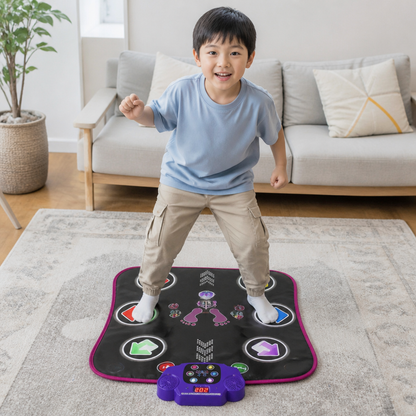 子ども向け光るBluetoothダンスマット 5つのゲームモード付き