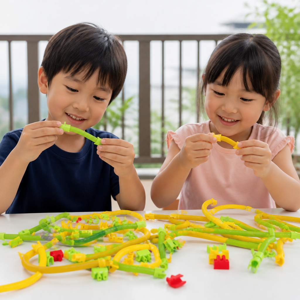 DIY Twisty Sticks – クリエイティブ3D組み立て＆STEM知育セット