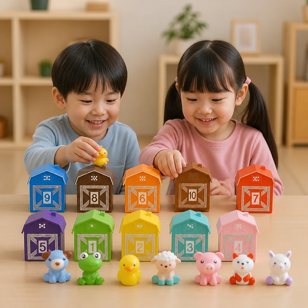 モンテッソーリ式 色と数字のファーム