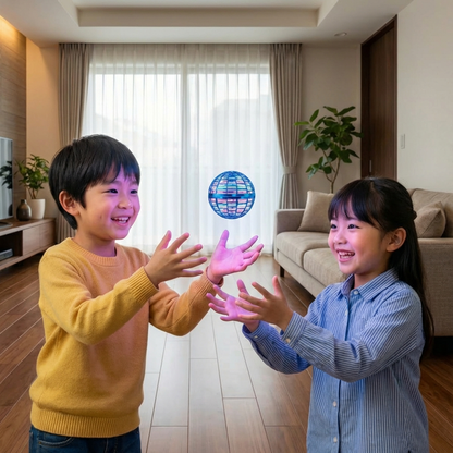 浮遊する遊びボール
