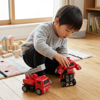 トランスフォーマートラック おもちゃ