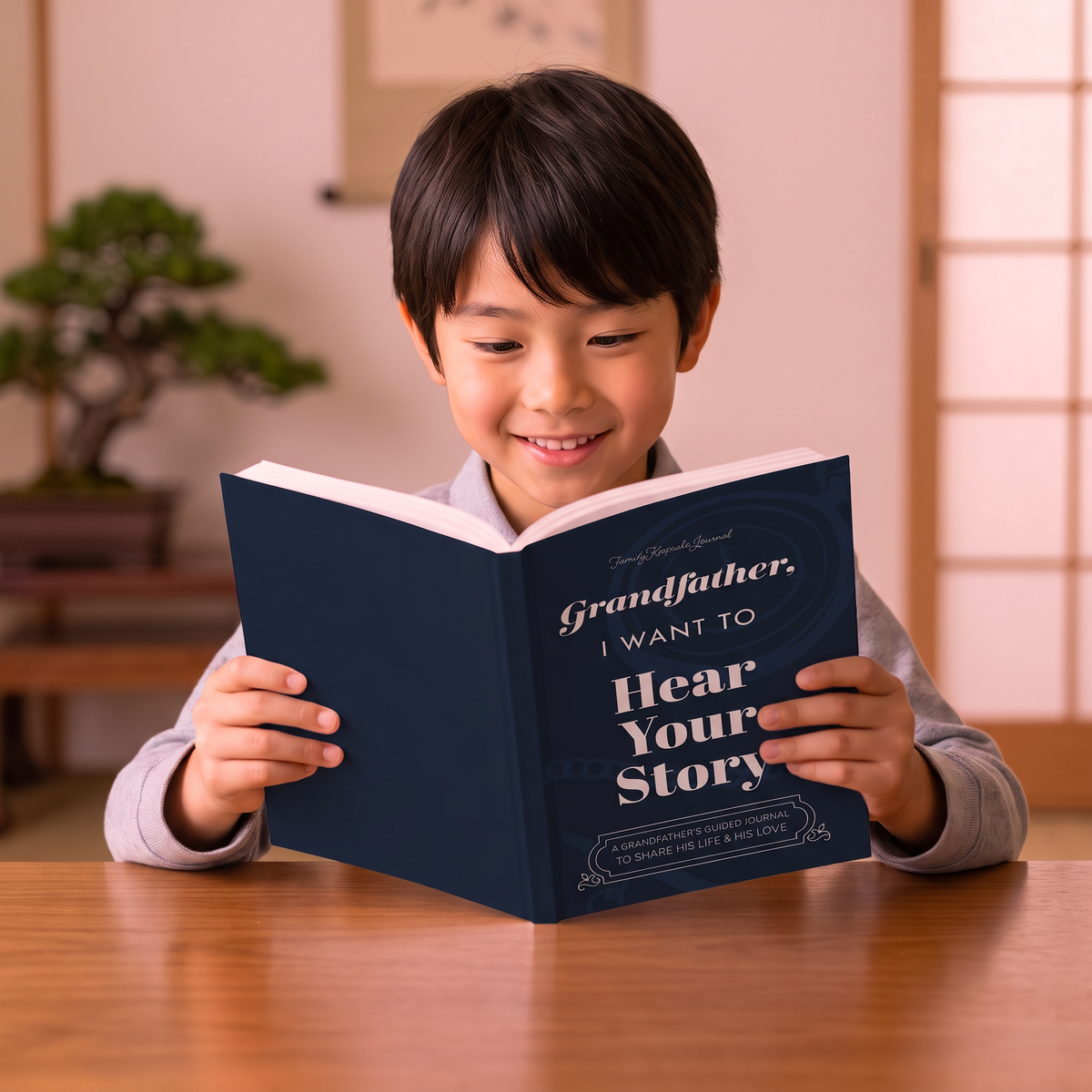 「あなたの人生の物語を聞かせて」― 家族の思い出を綴る日記