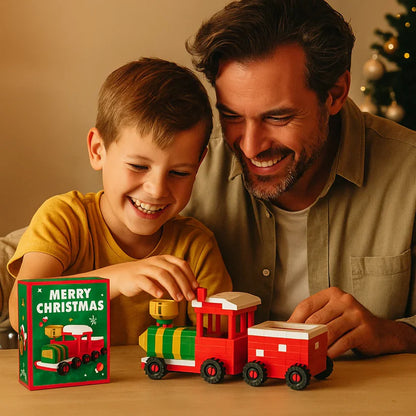 創造的なブロッククリスマスフィギュア - 家族みんなで楽しめる