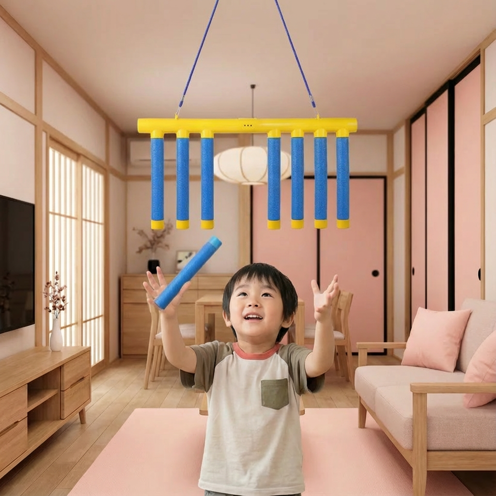 落ちる棒 子供用反応ゲーム
