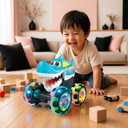 光るモンスタートラックおもちゃ